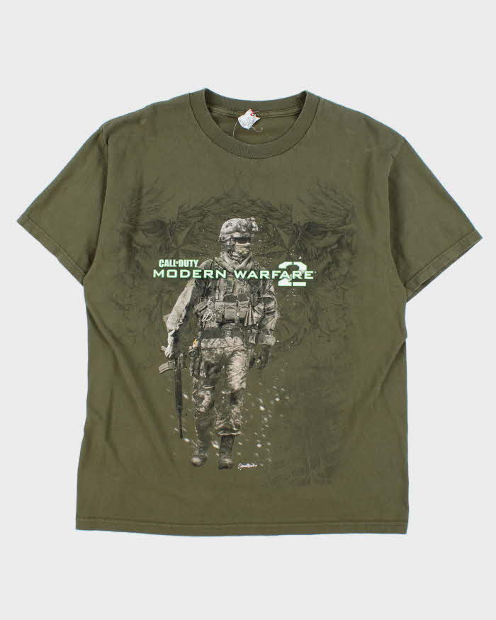 2009 Call Of Duty Modern Warfare 2 Infinity Ward Crewneck T-Shirt - L