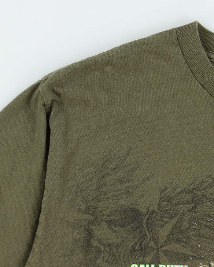 2009 Call Of Duty Modern Warfare 2 Infinity Ward Crewneck T-Shirt - L