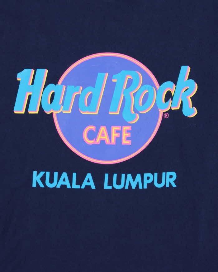 Vintage 1990s Hard Rock Cafe Kuala Lumpur Crewneck T-Shirt - XL