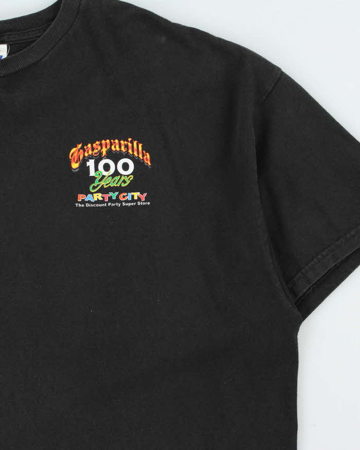 Vintage 00s Casparilla Party Store Hanes Heavyweight Crewneck T-Shirt - XXL