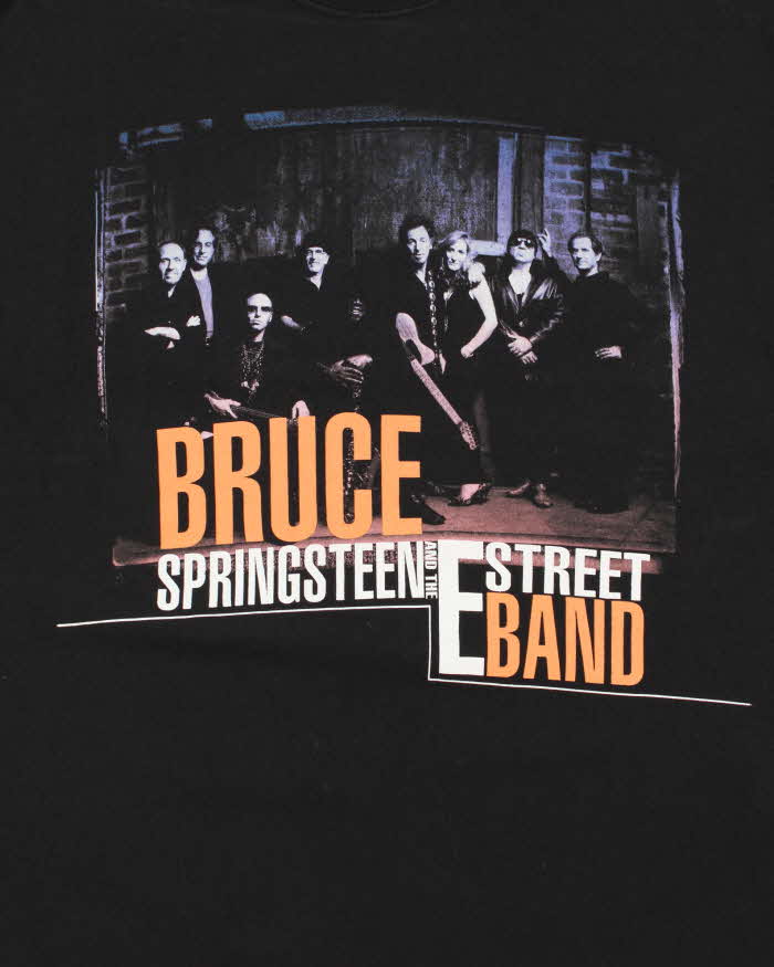 Vintage 2003 Bruce Springsteen & The E Street Band Hanes Heavyweight Crewneck T-Shirt - XL