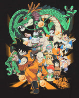 Vintage 2000 Y2K Dragon Ball Z Squad Anime Crewneck T-Shirt - XL