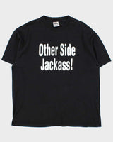 Vintage 1998 WWF Attitude Stone Cold Stedman By Hanes Crewneck T-Shirt - XL