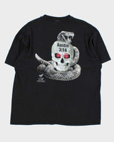 Vintage 1998 WWF Attitude Stone Cold Stedman By Hanes Crewneck T-Shirt - XL