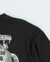 Vintage 1998 WWF Attitude Stone Cold Stedman By Hanes Crewneck T-Shirt - XL