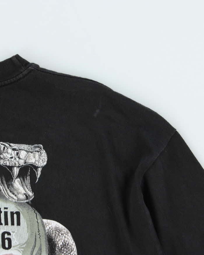 Vintage 1998 WWF Attitude Stone Cold Stedman By Hanes Crewneck T-Shirt - XL