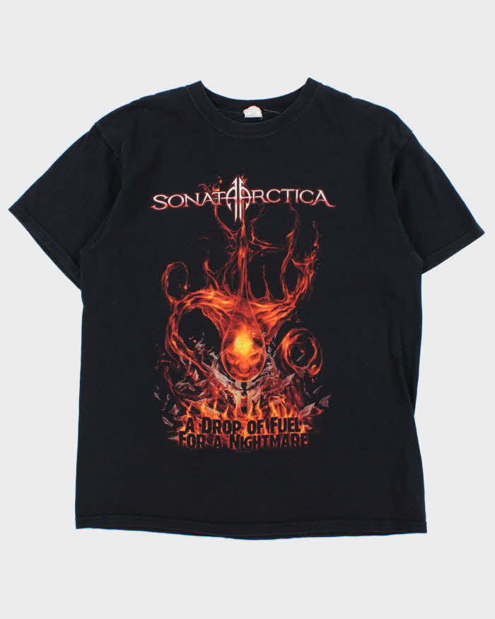 Vintage 2008 Anvil Sonat Arctica North American Tour Crewneck T-Shirt - L
