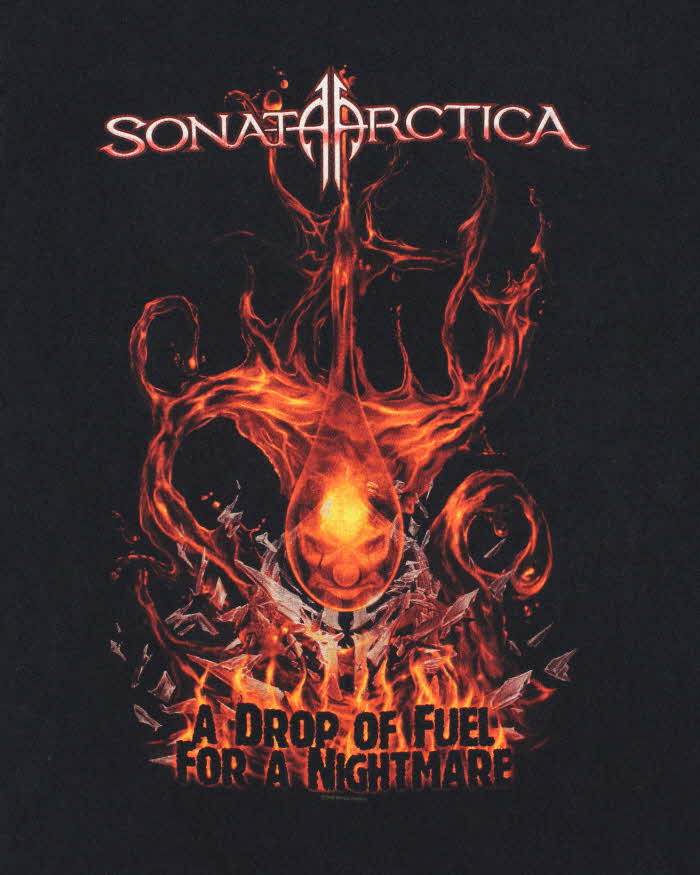 Vintage 2008 Anvil Sonat Arctica North American Tour Crewneck T-Shirt - L