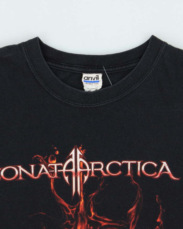 Vintage 2008 Anvil Sonat Arctica North American Tour Crewneck T-Shirt - L