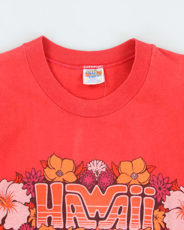 Vintage 1974 Crazy Shirt Hawaii Single Stitch Crewneck T-Shirt - S