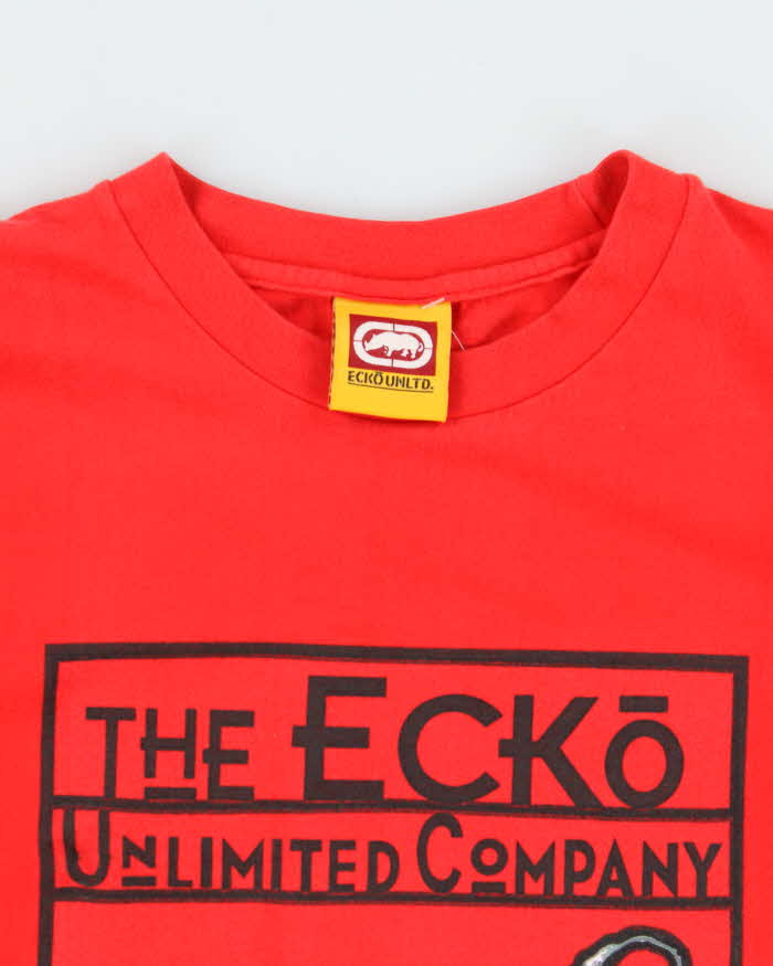 Vintage 1990s Ecko UNLTD Graphic Crewneck T-Shirt - L