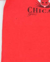 Vintage 1992 Chicago Bulls Trench Ultra USA Single Stitch Crewneck T-Shirt - M