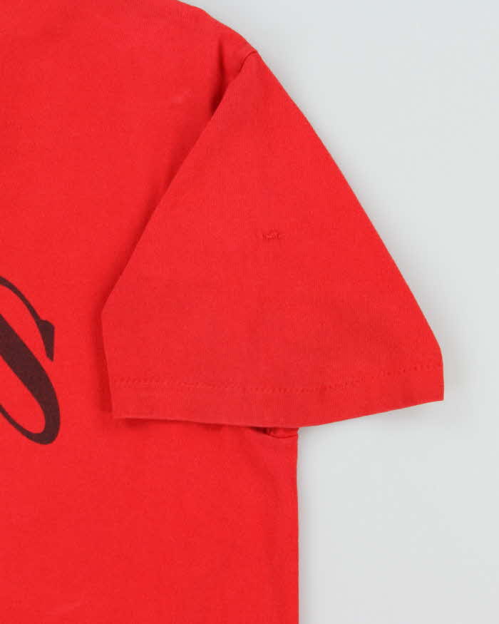 Vintage 1992 Chicago Bulls Trench Ultra USA Single Stitch Crewneck T-Shirt - M