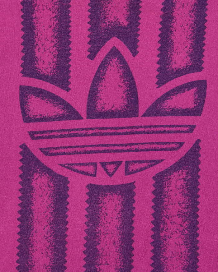 Vintage 1990s Adidas Originals Big Trefoil Crewneck T-Shirt - M