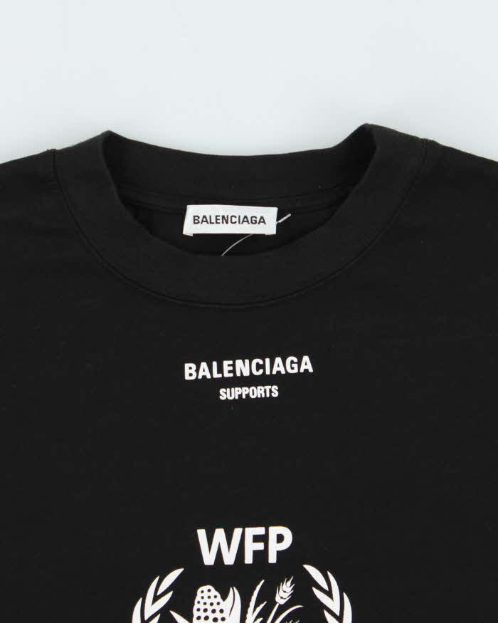 2018 Balenciaga WFP Heavyweight Crewneck T-Shirt - L