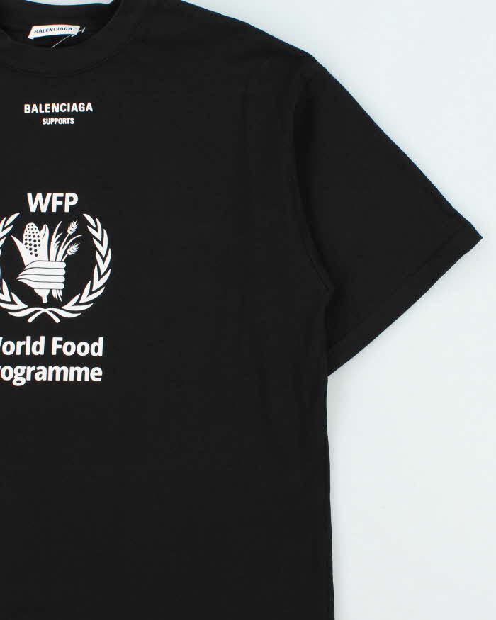 2018 Balenciaga WFP Heavyweight Crewneck T-Shirt - L