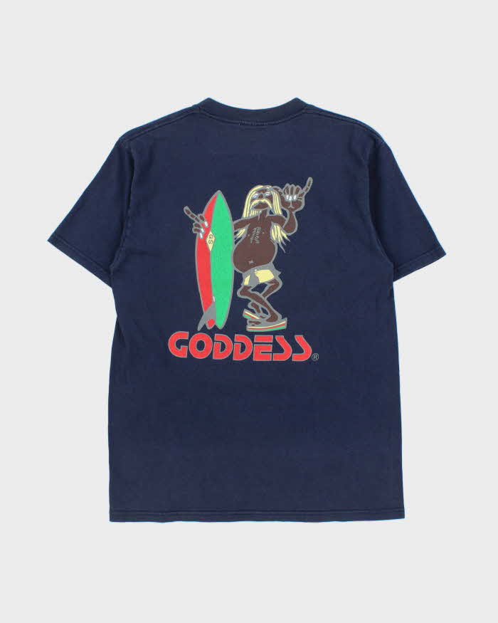 Vintage 1990s Goddess International Surfboards Crewneck T-Shirt - M