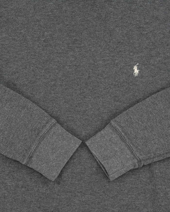 Vintage Polo Ralph Lauren Long Sleeve Waffle Crewneck T-Shirt - M