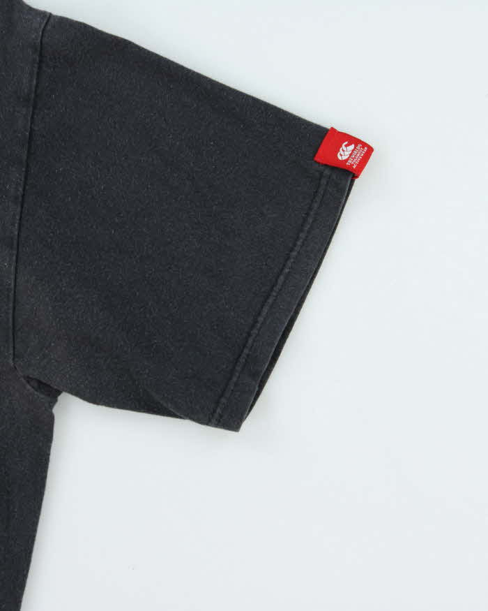 Vintage 1990s Canterbury Kyoto Fushimi High School Japanese Rugby Club T-Shirt - M