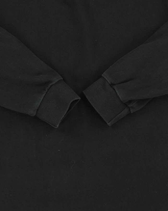 Vintage 00s Canterbury Black Long Sleeve Rugby Shirt - M