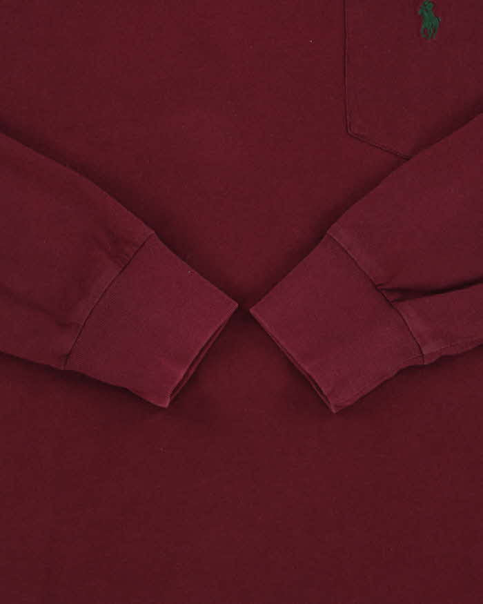 Vintage Y2K 00s Polo Ralph Lauren Long Sleeve Pocket T-Shirt - L