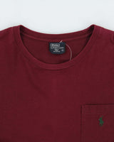 Vintage Y2K 00s Polo Ralph Lauren Long Sleeve Pocket T-Shirt - L