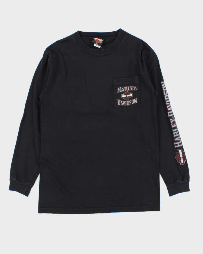 Vintage 00s Harley Davidson Long Sleeve T-shirt - M