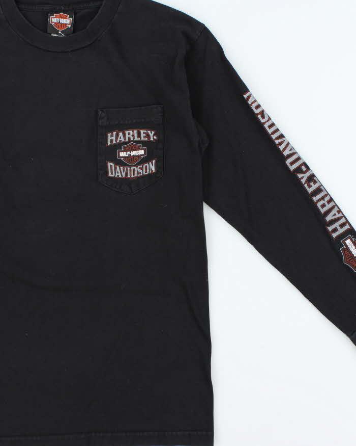 Vintage 00s Harley Davidson Long Sleeve T-shirt - M