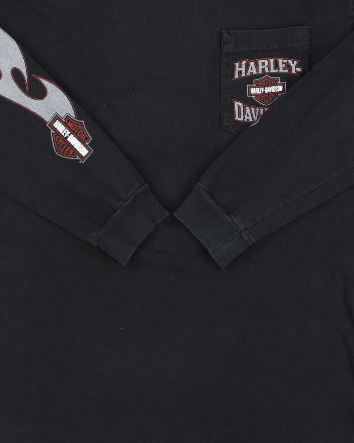 Vintage 00s Harley Davidson Long Sleeve T-shirt - M