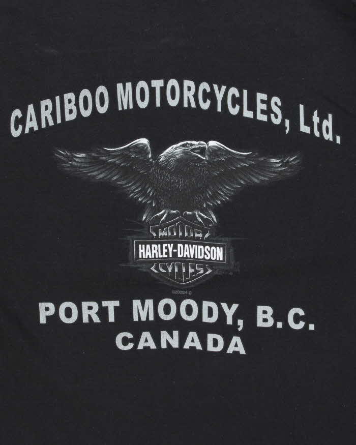 Vintage 00s Harley Davidson Long Sleeve T-shirt - M