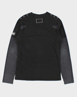 Vintage Y2k 00s Rebulika Cut &amp; Sew Long Sleeve T-shirt - S