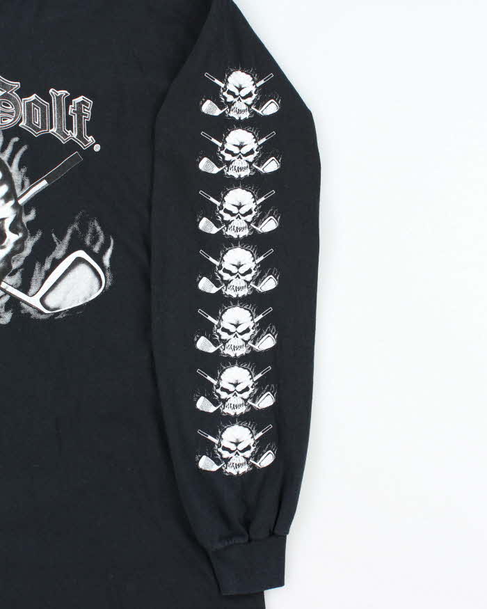 Vintage Y2k 00s Tattoo Golf Long Sleeve T-shirt - XXL