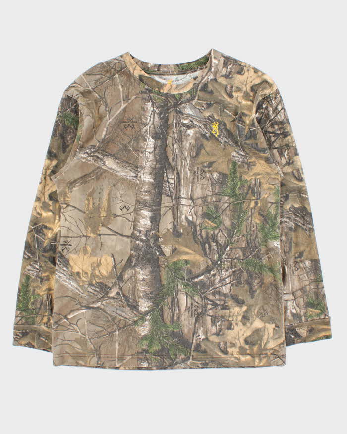 Vintage Browning Realtree Long Sleeve T-shirt - L