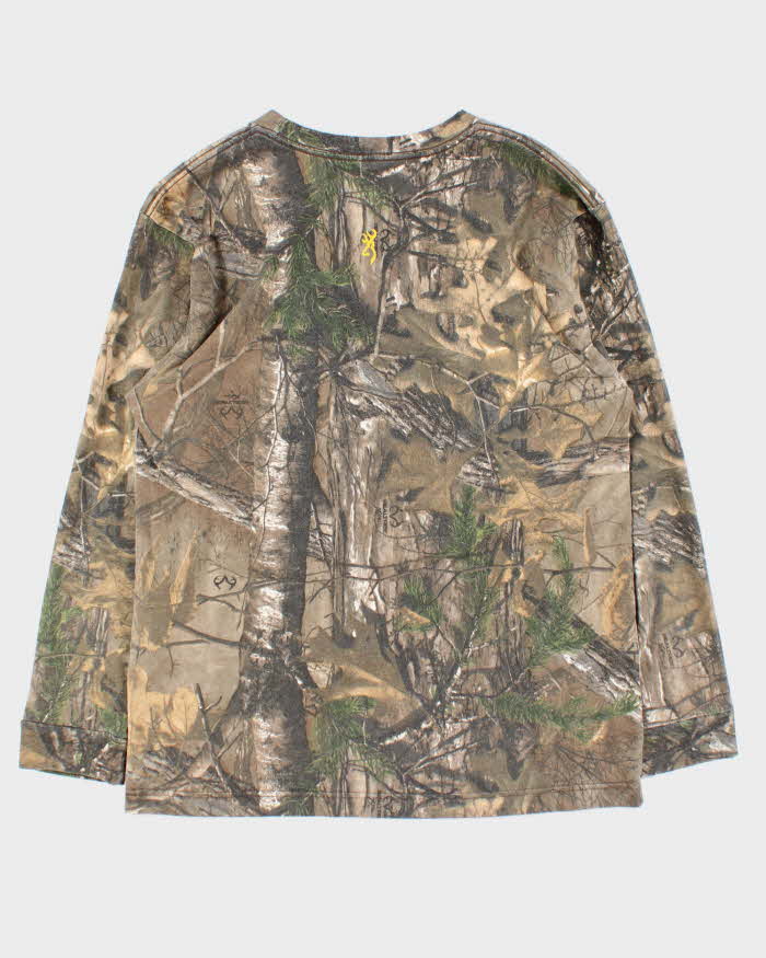 Vintage Browning Realtree Long Sleeve T-shirt - L