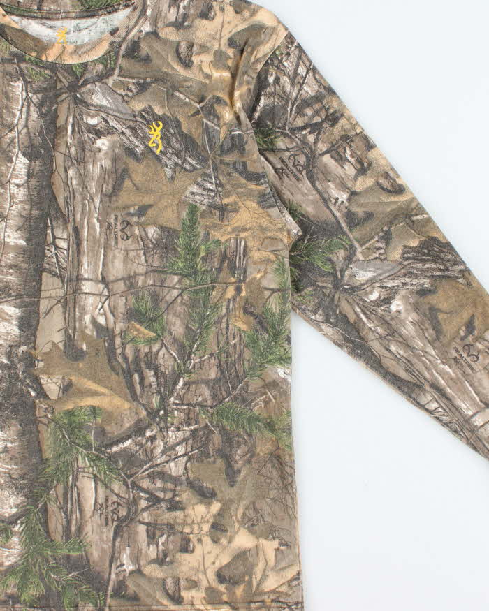 Vintage Browning Realtree Long Sleeve T-shirt - L