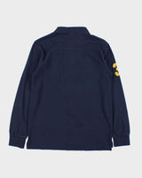 Vintage Y2K 00s Polo Ralph Lauren Large Pony Long Sleeve Polo Shirt - L