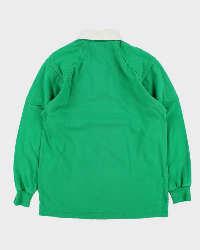 Vintage 1996 Nike Premier Ireland RFC Home Long Sleeve Rugby Shirt - S