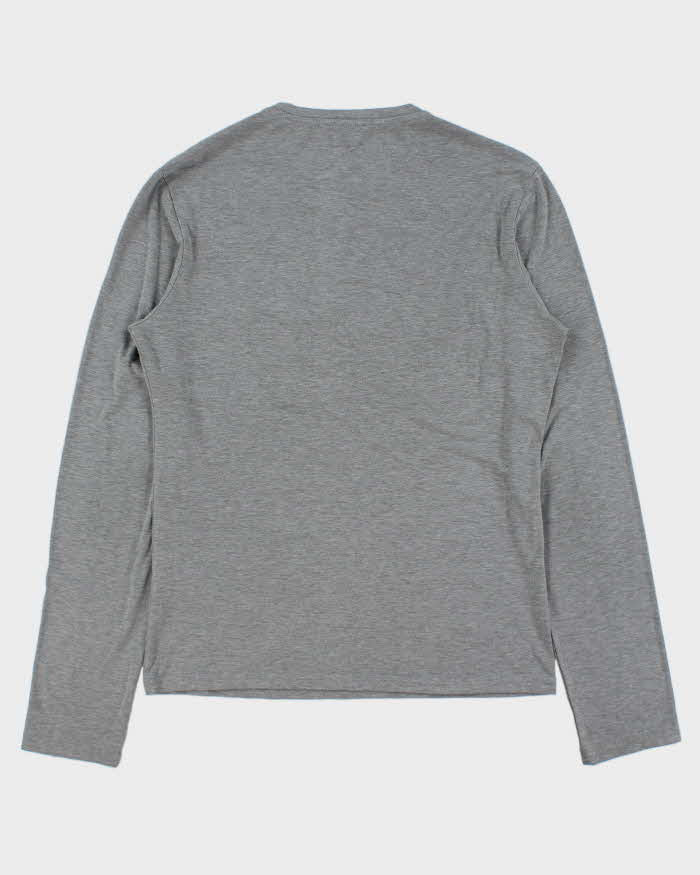 Vintage Y2K 00s Versace Jeans Tiger Print Long Sleeve T-Shirt - M