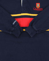 Vintage 90s Barbarian Casual Queens University Polo Shirt - S
