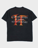 Vintage 00s HammerFall 'Glory To The Brave' Debut Album Metal Crewneck T-Shirt - L