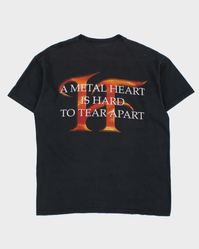 Vintage 00s HammerFall 'Glory To The Brave' Debut Album Metal Crewneck T-Shirt - L