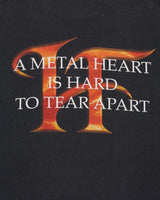 Vintage 00s HammerFall 'Glory To The Brave' Debut Album Metal Crewneck T-Shirt - L