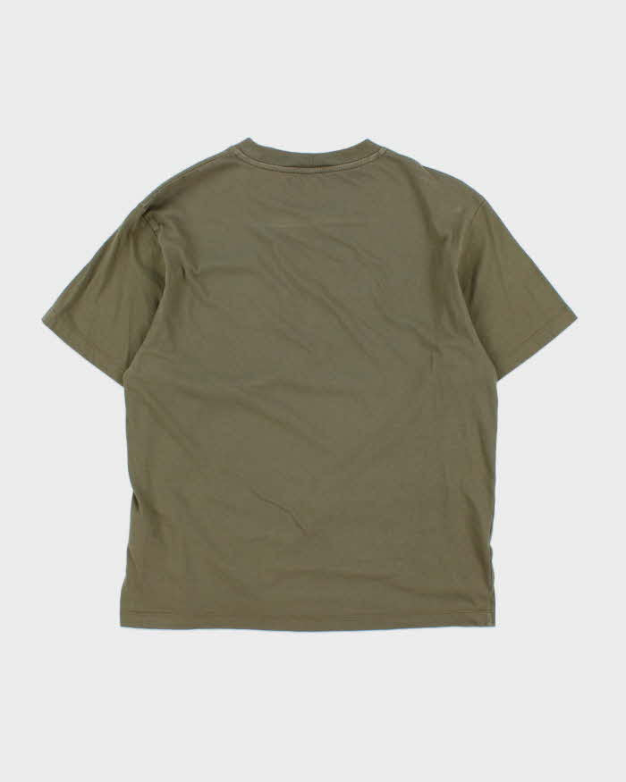 Vintage Carhartt Khaki Crewneck Pocket T-Shirt - S