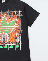 Vintage 1980s Adidas Originals Single Stitch Crewneck T-Shirt - M