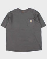 Vintage Carhartt Heavyweight Original Fit Crewneck Pocket T-Shirt - L