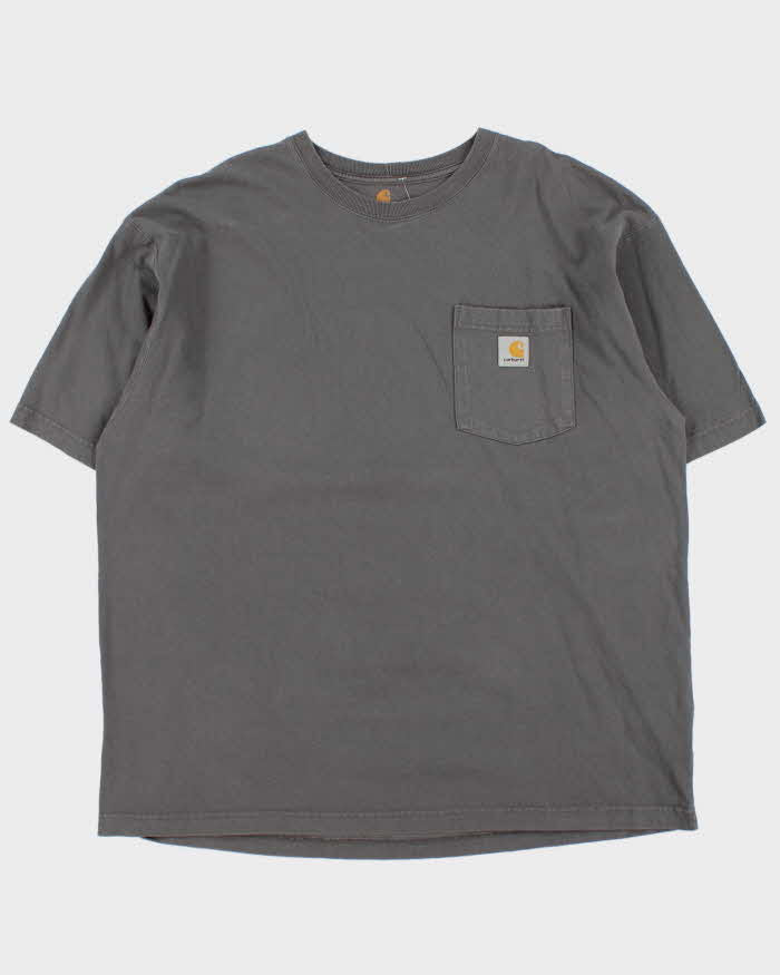 Vintage Carhartt Heavyweight Original Fit Crewneck Pocket T-Shirt - L