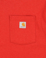 Vintage Carhartt Heavyweight Loose Fit Burnt Orange Crewneck Pocket T-Shirt - L
