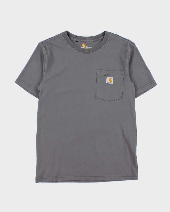 Vintage Carhartt Heavyweight Relaxed Fit Crewneck Pocket T-Shirt - S