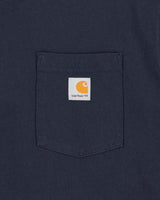 Vintage Carhartt Heavyweight Navy Loose Fit Crewneck Pocket T-Shirt - L