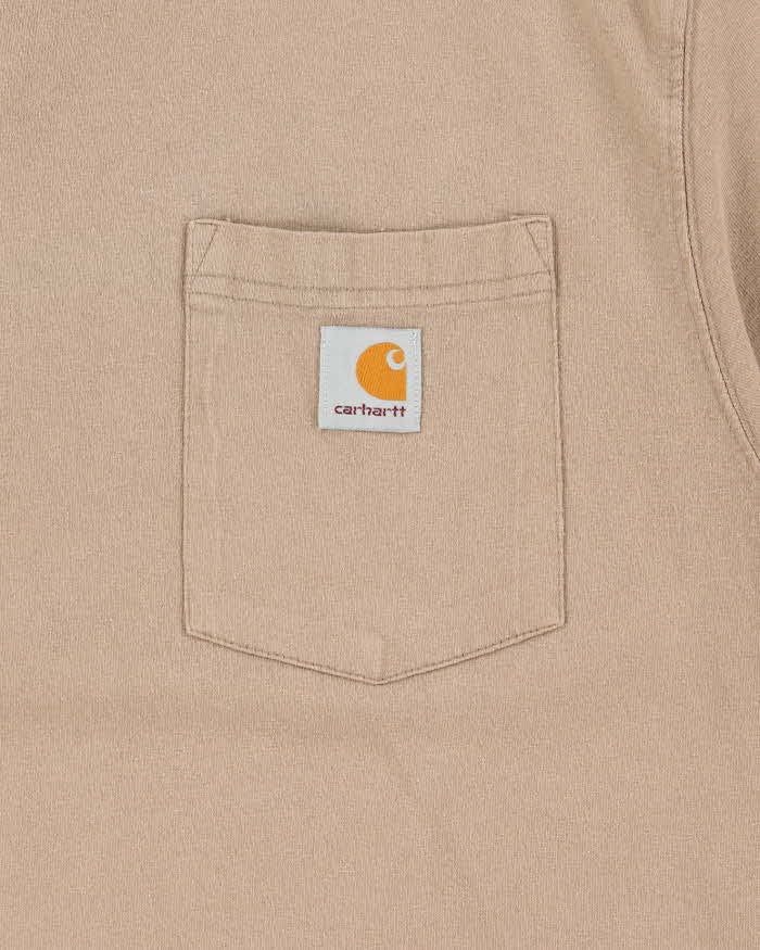 Vintage Carhartt Heavyweight Original Fit Crewneck Pocket T-Shirt - L